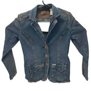 Levi Strauss Signature Women's Denim Blue Jean Jacket  Size Small